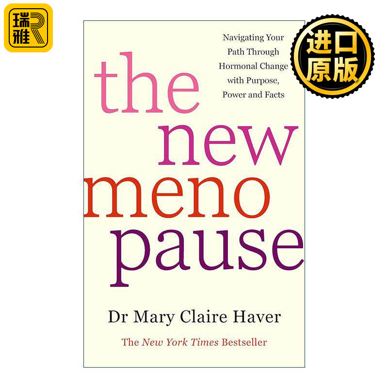 英文原版 The New Menopause 更年期新法 更年期赋能不再受荷尔蒙变化烦恼 精装 Mary Claire Haver 英文版 进口英语原版书籍