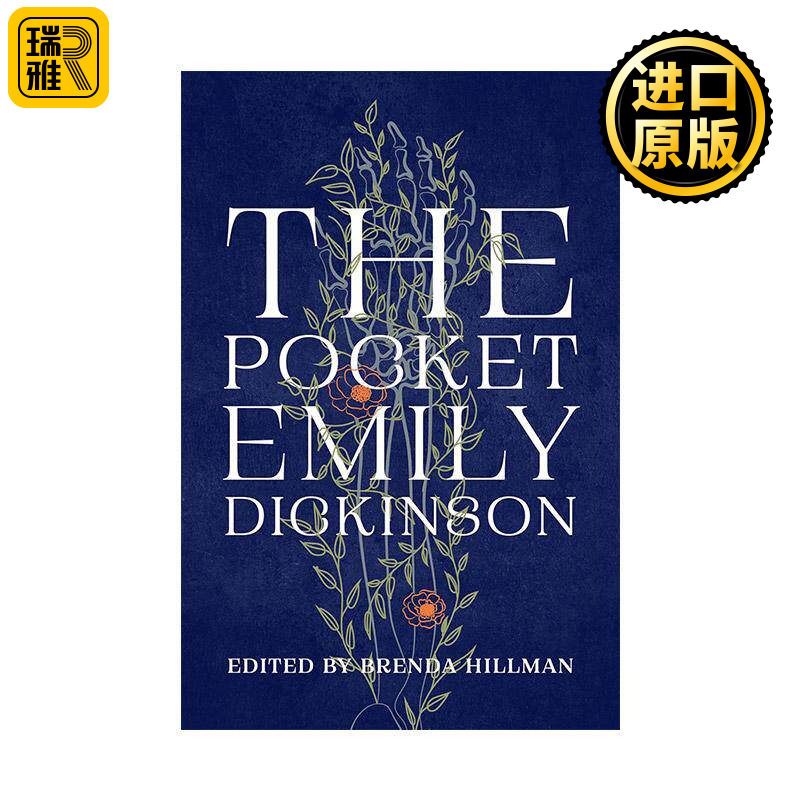 英文原版 The Pocket Emily Dickinson 艾米莉·狄金森诗集口袋版 袖珍经典收藏 英文版 进口英语原版书籍