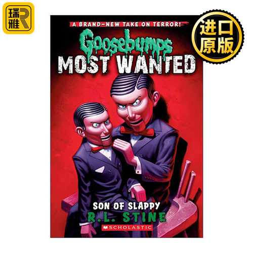 英文原版 Goosebumps Most Wanted Son of Slappy 鸡皮疙瘩 高通缉系列 英文版 进口英语原版书籍