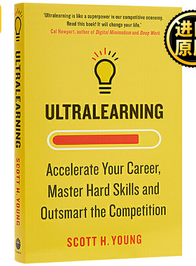 超级学习者 麻省理工超级学霸的9大学习技巧 英文原版  Ultralearning Accelerate Your Career 超速学习 斯科特扬 进口英语书籍