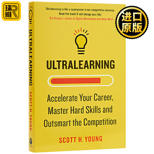 超级学习者 麻省理工超级学霸的9大学习技巧 英文原版  Ultralearning Accelerate Your Career 超速学习 斯科特扬 进口英语书籍