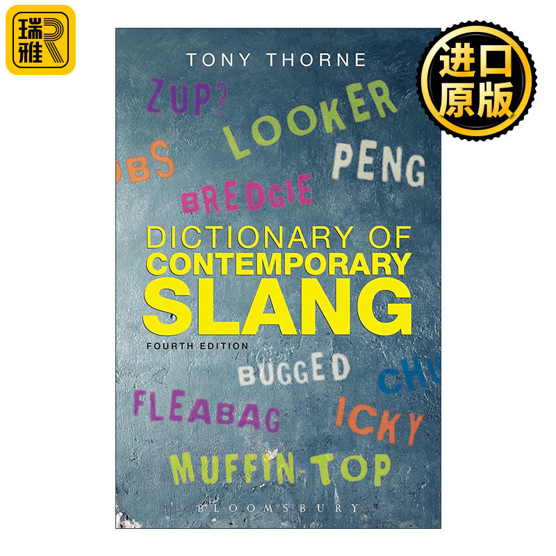 英文原版 Dictionary of Contemporary Slang 当代俚语词典 英语语言学习工具书 英文版 进口英语原版书籍