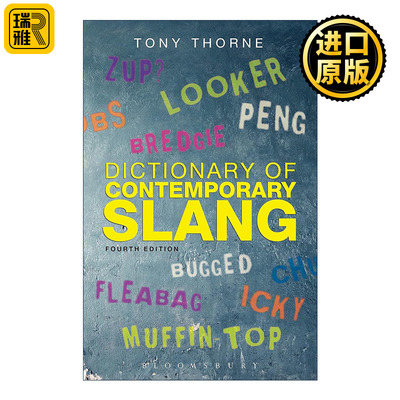 英文原版 Dictionary of Contemporary Slang 当代俚语词典 英语语言学习工具书 英文版 进口英语原版书籍