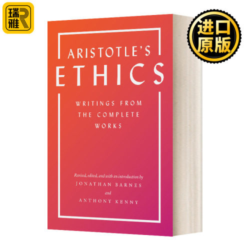 Aristotle's Ethics 亚里士多德伦理学 来自全集的作品 修订版 英文原版