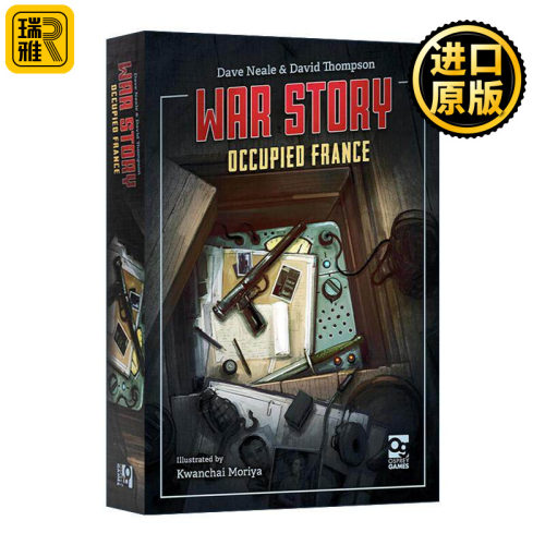 英文原版 War Story Occupied France 战争故事 占领法国 Osprey桌游谍战兵棋 英文版 进口英语原版书籍