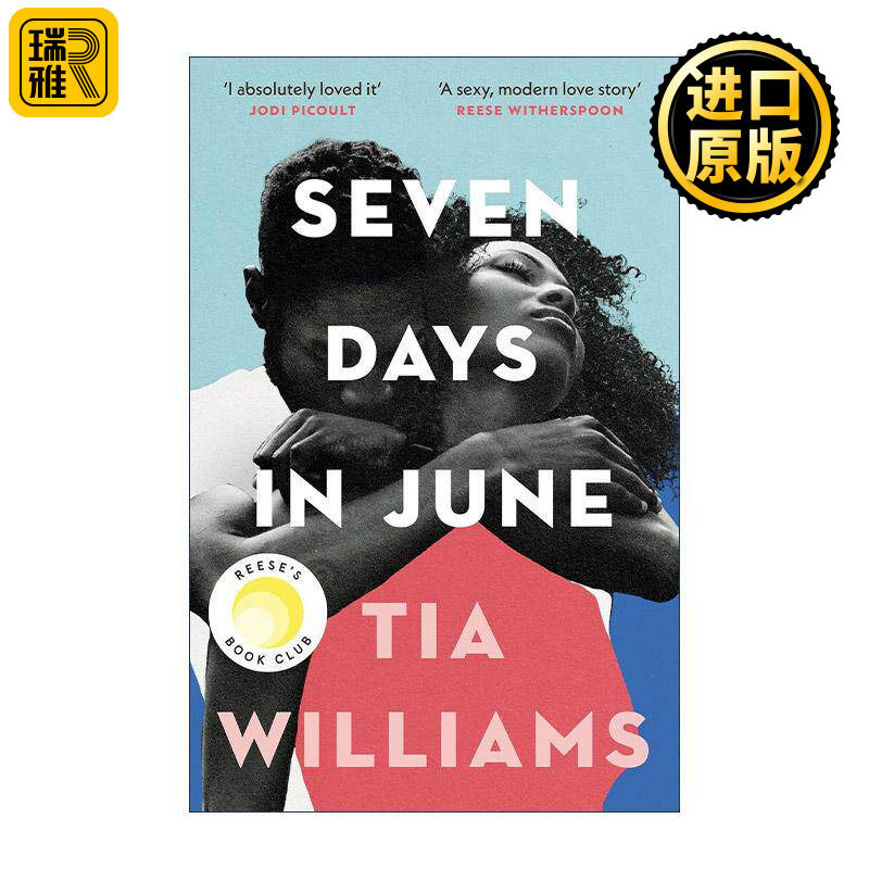 英文原版 Seven Days in June 六月的七天 浪漫爱情喜剧小说 英文版 进口英语原版书籍