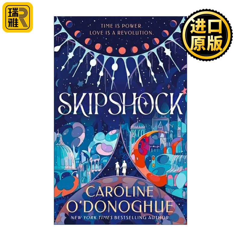 英文原版 Skipshock 跨时空冲击 青少年科幻浪漫爱情小说 英文版 进口英语原版书籍