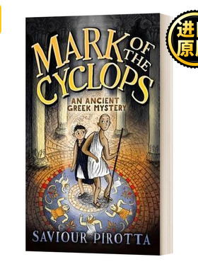 古希腊神秘事件系列1 独眼巨人的标志 英文原版 Mark of the Cyclops An Ancient Greek Mystery英文版 进口英语原版书籍