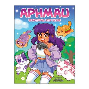 英文原版 Aphmau Graphic Novel 游戏少女漫画 YouTube游戏博主Aphmau 英文版 进口英语原版书籍