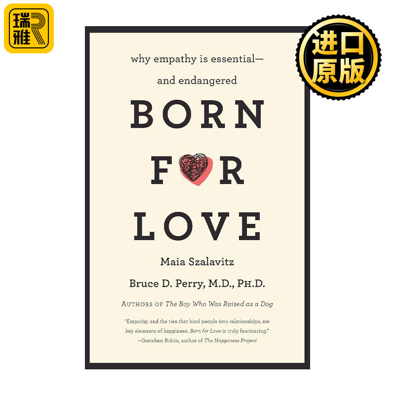 英文原版 Born for Love 爱的教养 培养孩子的共情力 英文版 进口英语原版书籍