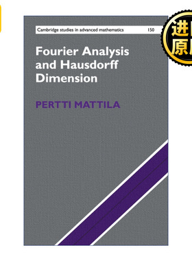 英文原版 Fourier Analysis and Hausdorff Dimension
