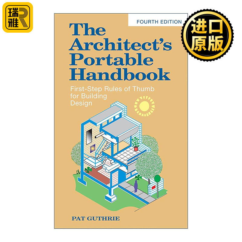 英文原版 The Architect's Portable Handbook 建筑师便携手册 第4版 英文版 进口英语原版书籍