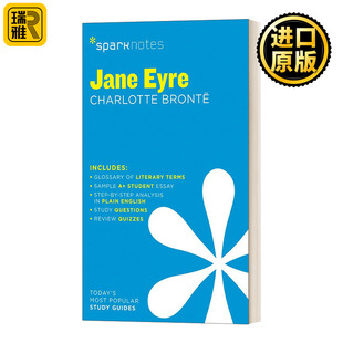 Literature SparkNotes Guide文学导读系列 简爱 Jane 英文原版 Eyre