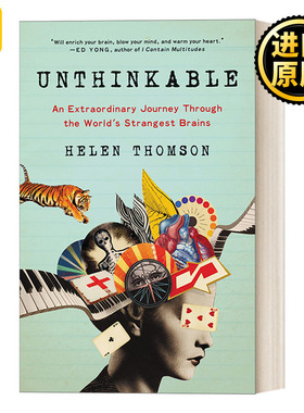 英文原版 Unthinkable 不可思议 世界上最奇怪大脑的非凡旅程 脑科普读物 AP心理学读物