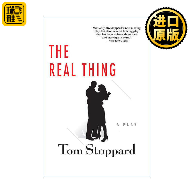 英文原版 The Real Thing 真情 戏剧 托尼奖 Tom Stoppard汤姆·斯托帕 英文版 进口英语原版书籍