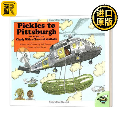 匹兹堡酱菜 Pickles to Pittsburgh 儿童英语启蒙故事书 Judi Barrett