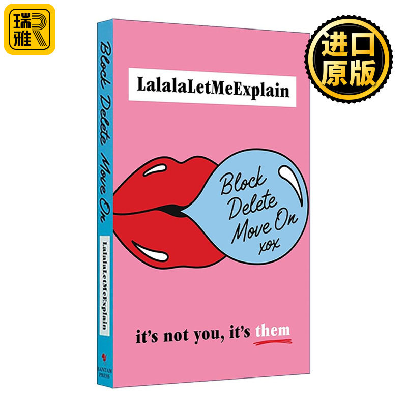 英文原版 Block Delete Move On 拉黑 删除 向前看 当代女性的约会防身术 精装 英文版 进口英语原版书籍