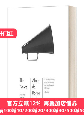 英文原版 The News A User's Manual 新闻的骚动 英文版 Alain De Botton 进口英语原版书籍