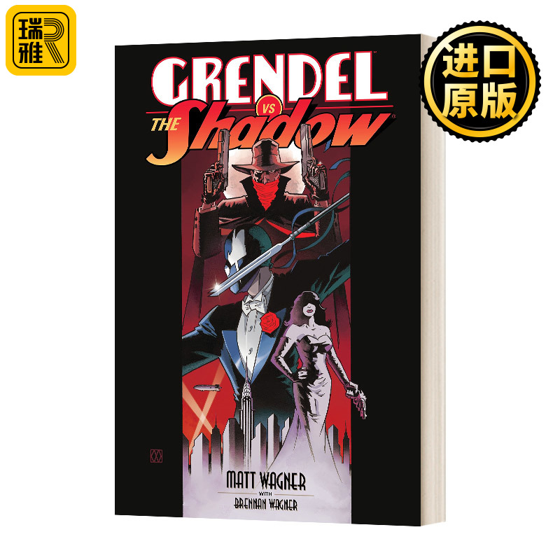 Grendel vs. The Shadow 格伦德尔与暗影 精装 英文原版