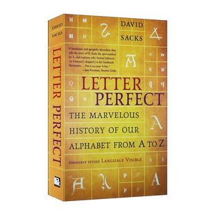 Sacks 书籍 辉煌历史 Perfect 英文版 Letter 从A到Z字母表 英文原版 进口英语原版 伟大 David 字母