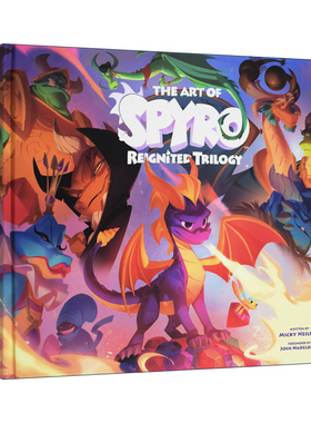 小火龙斯派洛动画艺术设定集 Art of Spyro Reignited Trilogy Micky Neilson