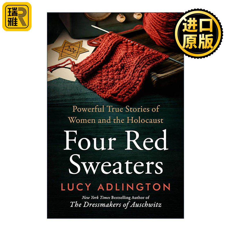 英文原版 Four Red Sweaters 四件红毛衣 女性与大屠杀的真实故事 英文版 进口英语原版书籍