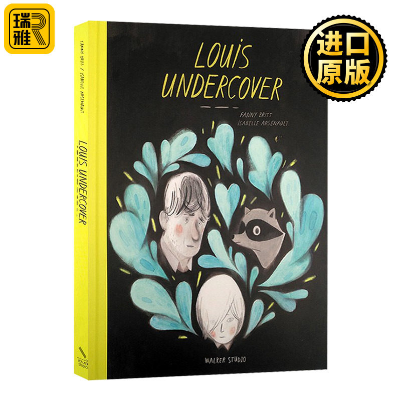 正版 Louis Undercover 路易青春练习曲插画师Isabelle Arsenault