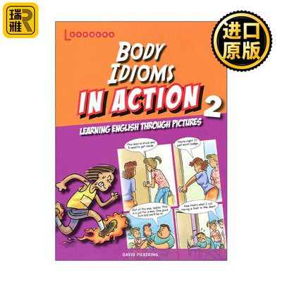 英文原版 Body Idioms In Action 2 学乐画中画 身体成语卷2 英文版 进口英语原版书籍