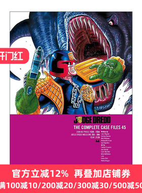 英文原版 Judge Dredd Case Files 45 特警判官 漫画合集45 英文版 进口英语原版书籍