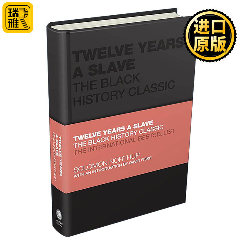 英文原版 Twelve Years a Slave 为奴十二年 精装 威利经典系列 英文版 进口英语原版书籍