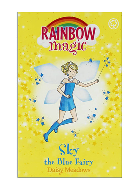 英文原版 Rainbow Magic Sky The Blue Fairy 彩虹魔法仙子 蓝色仙子斯凯 儿童奇幻章节桥梁书 英文版 进口英语原版书籍