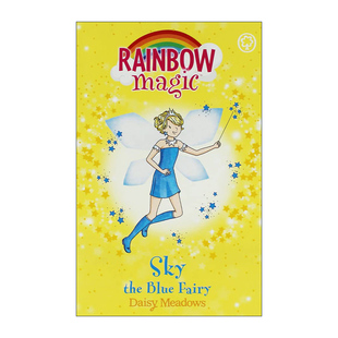 英文原版 Rainbow Magic Sky The Blue Fairy 彩虹魔法仙子 蓝色仙子斯凯 儿童奇幻章节桥梁书 英文版 进口英语原版书籍