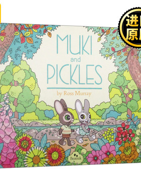 Muki and Pickles 木奇和泡菜 精装 英文原版儿童绘本