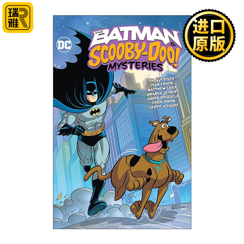 英文原版 The Batman & Scooby-Doo Mysteries Vol.3 蝙蝠侠与史酷比狗之谜 卷三 儿童DC漫画 英文版 进口英语原版书籍