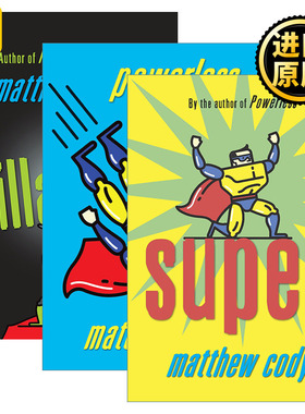 Supers of Noble's Green 绿贵族的超级英雄系列3册 儿童漫画图画小说 Matthew Cody