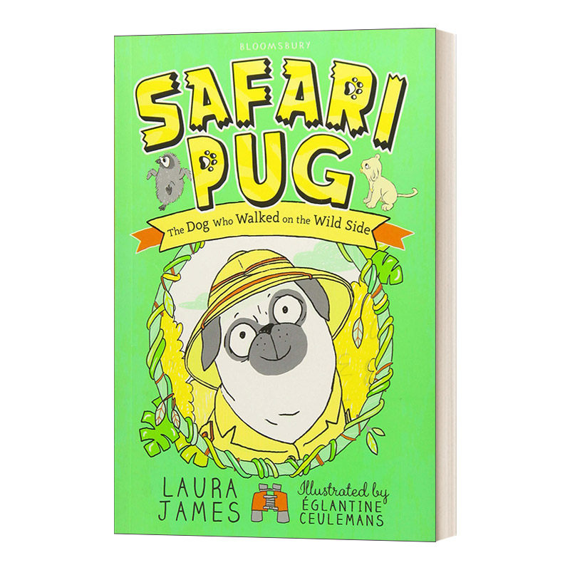 Safari Pug 游猎的哈巴狗 英文原版儿童绘本