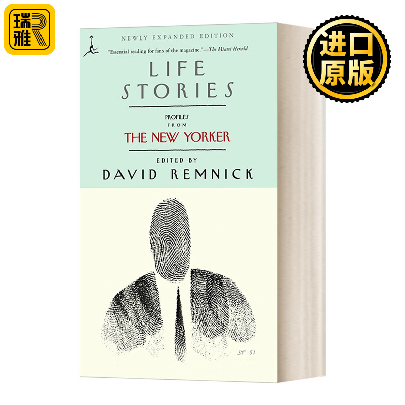 现货 Life Stories Profiles from The New Yorker David Remnick