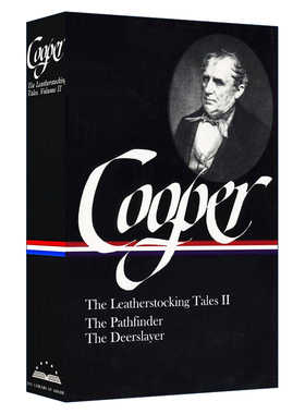 James Fenimore Cooper: The Leatherstocking Tales Vol. 2 (LOA #27) 詹姆斯·费尼莫尔·库珀:皮袜子故事集2 精装美国文库