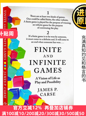 有限与无限的游戏 英文原版 Finite and Infinite Games 英文版 James Carse 进口英语原版书籍