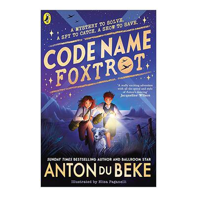 英文原版 Code Name Foxtrot 代号狐步舞 儿童插画冒险小说 Anton Du Beke 英文版 进口英语原版书籍