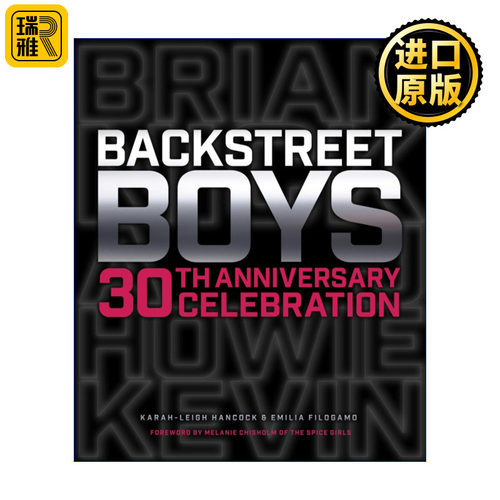 Backstreet Boys 30th Anniversary Celebration 后街男孩30周年庆典 精装艺术纪念画册