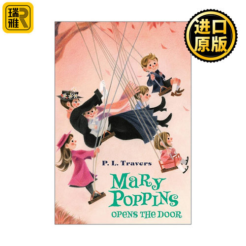 英文原版 Mary Poppins Opens the Door 玛丽阿姨打开虚幻的门 英文版 进口英语原版书籍