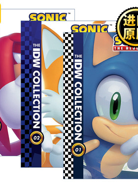 Sonic the Hedgehog the IDW Collection 刺猬索尼克合集3册 精装漫画