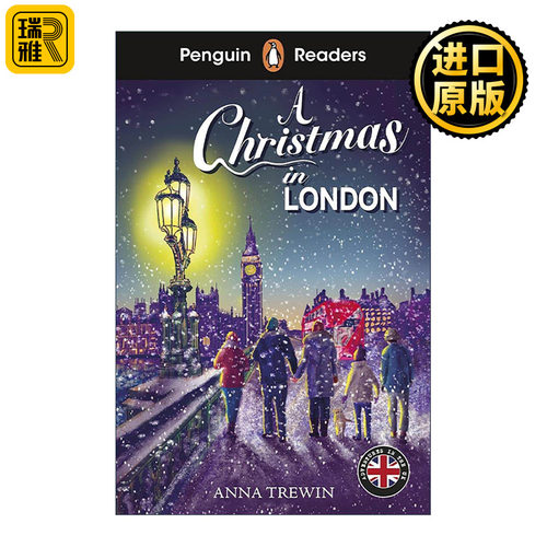 英文原版 Penguin Readers Level 1 A Christmas in London ELT Graded Reader企鹅英语分级阅读一级 伦敦圣诞节 进口英语原版书籍