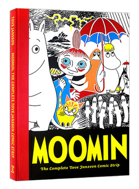 Moomin Book One: The Complete Tove Jansson Comic Strip 姆明谷漫画1 精装大开本收藏本