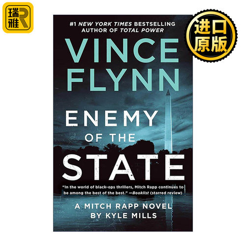 英文原版 Enemy of the State 国家之敌 探员米奇拉普系列 英文版 进口英语原版书籍