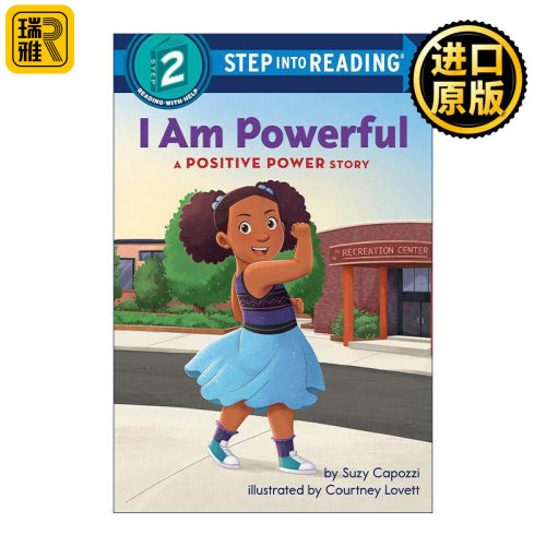 英文原版 Step into Reading 2 I Am Powerful A Positive Power Story我很强大 正能量小故事 兰登经典分级读物 进口英语原版书籍
