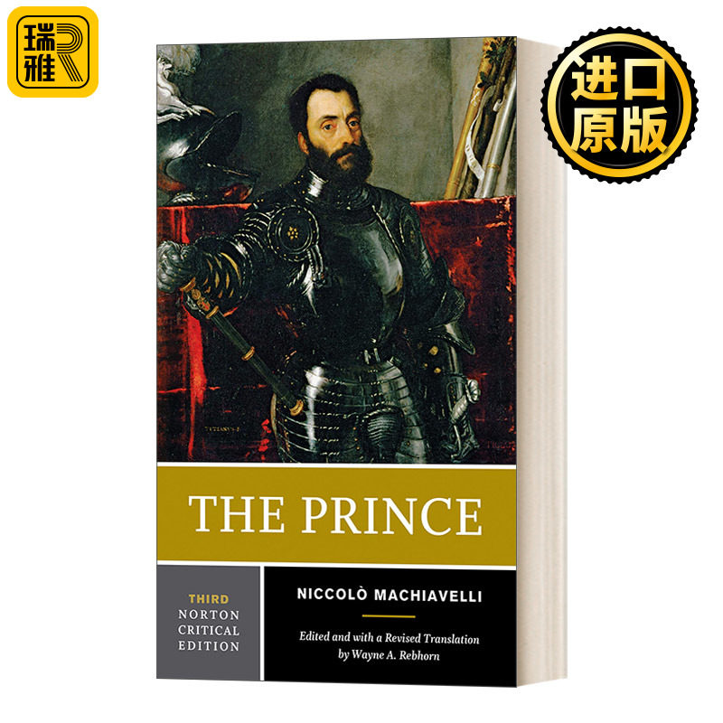 The Prince (Norton Critical Editions)君王论 诺顿解读系列 英文原版文集书籍