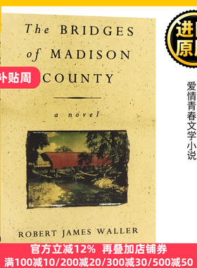 廊桥遗梦 英文原版小说 The Bridges Of Madison County 罗伯特詹姆斯沃勒 生活结为茧壳爱情仍在心底 进口英语青春文学书籍