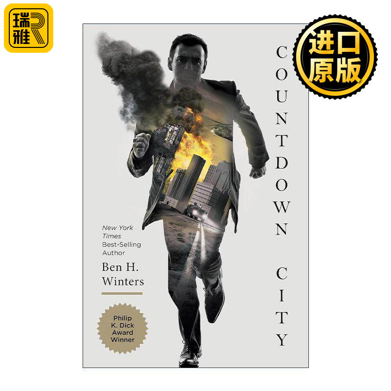 英文原版 Countdown City Last Policeman Trilogy 2 最后的警察三部曲2 倒数城市 科幻悬疑小说 英文版 进口英语原版书籍
